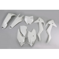 Plastic kit / No SX 250 16 Ktm - white 047 - REPLICA PLASTICS - KTKIT517-047 - UFO Plast