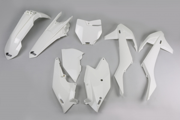 Complete body kit / No SX 250 16 - white 047 - Ktm - REPLICA PLASTICS - KTKIT517-047 - UFO Plast