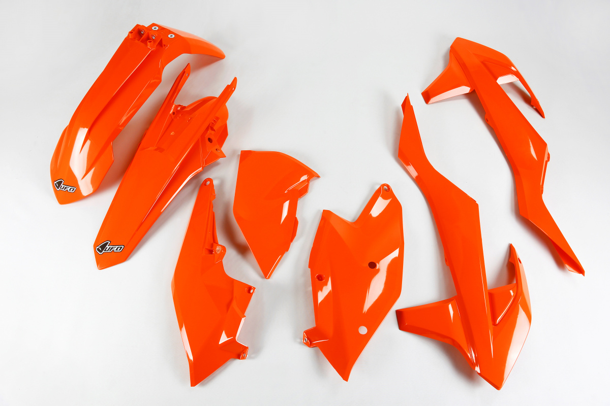 Plaque phare - Néon Orange - UFO KTM EXC EXC-F 2020-2021