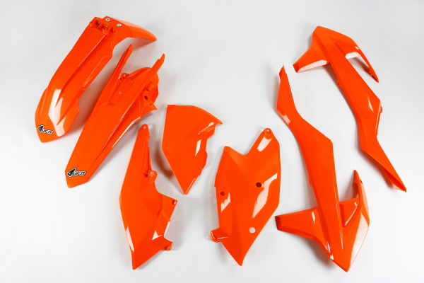 Plastic kit Ktm - neon orange - REPLICA PLASTICS - KTKIT518-FFLU - UFO Plast