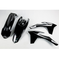 Plastic Kit black for Ktm EXC 125/XC W125 - EXC 200 - EXC 250/XC W250 - EXC-F 250/XCF W250 - EXC 300/XC W300 - EXC-F 350/XCF....