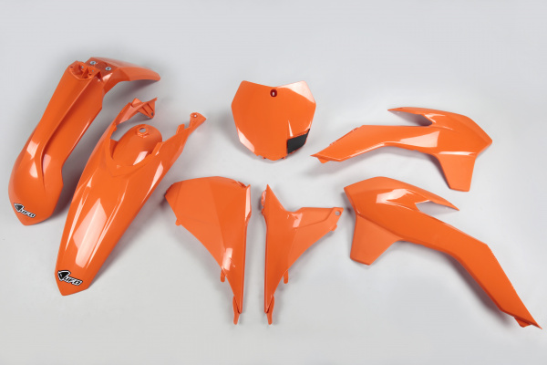 Complete body kit - orange 127 - Ktm - REPLICA PLASTICS - KTKIT515-127 - UFO Plast