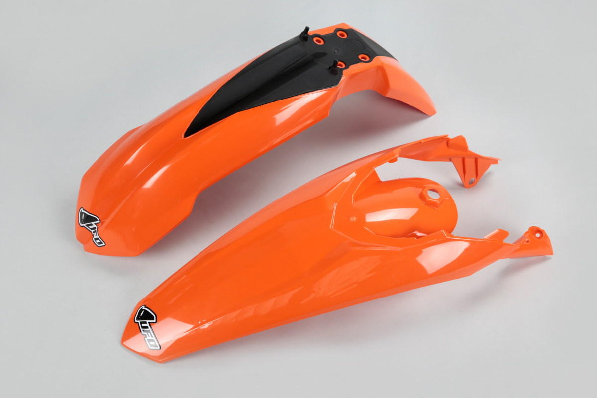 Fenders Kit OEM Color for Ktm EXC 125/XC W125 - EXC 200 - EXC 250/XC W250 - EXC-F 250/XCF W250 - EXC 300/XC W300 - EXC-F 350....