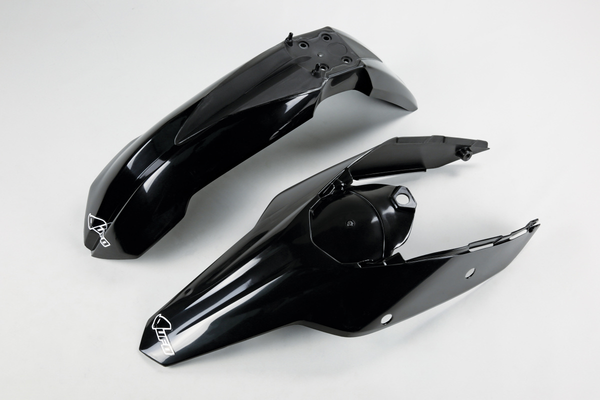 Fenders Kit black for Ktm EXC 125/XC W125 - EXC 200 - EXC 250/XC W250 - EXC-F 250/XCF W250 - EXC 300/XC W300 - EXC-F 350/XCF....