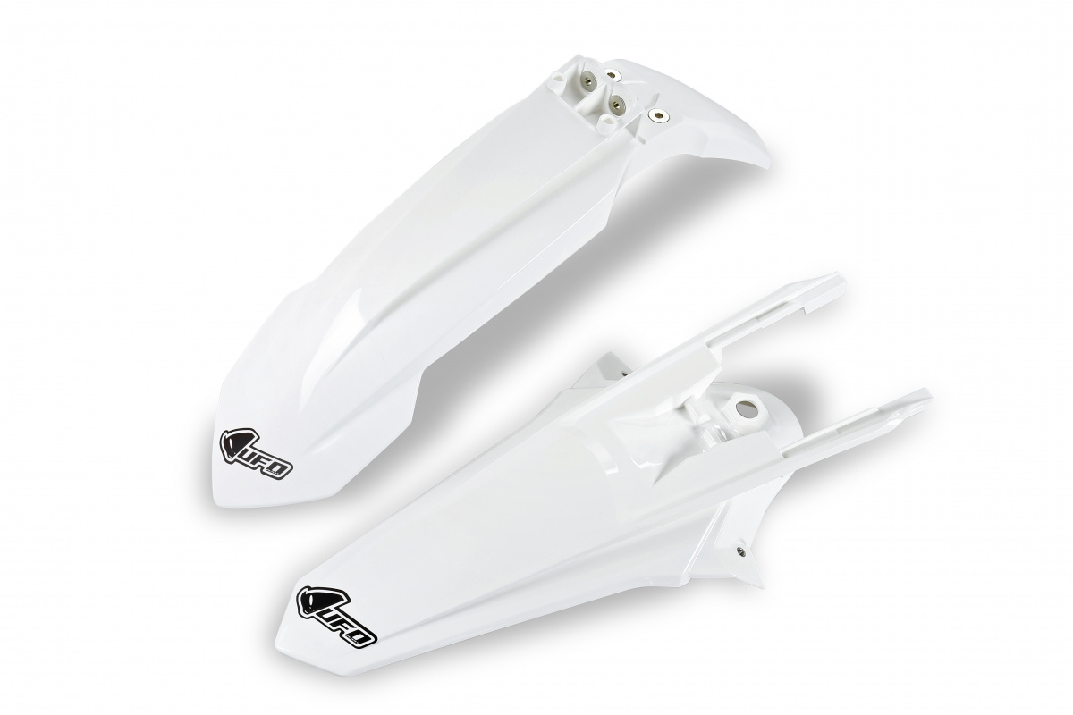 Fenders Kit white 20-25 for Ktm SX 85 (2018-24) - REPLICA PLASTICS - KTFK519-042 - Ufo Plast