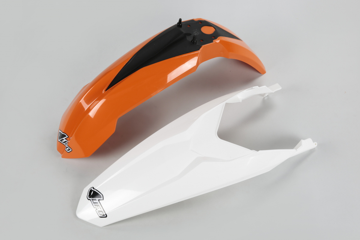 Fenders Kit OEM Color 16-17 for Ktm SX 85 (2013-17) - REPLICA PLASTICS - KTFK514-999W - Ufo Plast