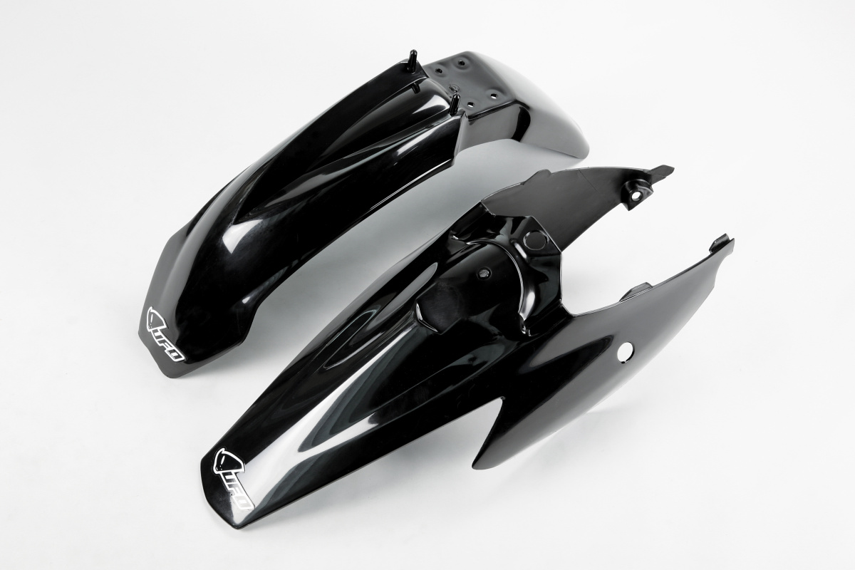 Fenders Kit black for Ktm SX 85 (2004-12) - REPLICA PLASTICS - KTFK504-001 - Ufo Plast