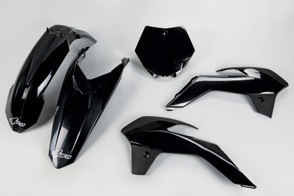 Complete body kit - black - Ktm - REPLICA PLASTICS - KTKIT514-001 - UFO Plast