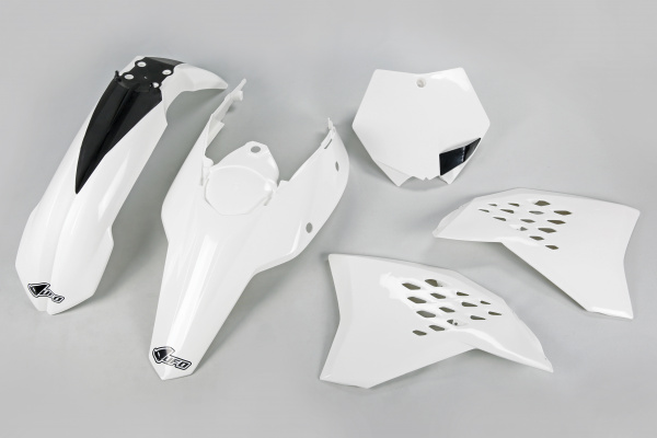 Complete body kit - white 047 - Ktm - REPLICA PLASTICS - KTKIT506-047 - UFO Plast