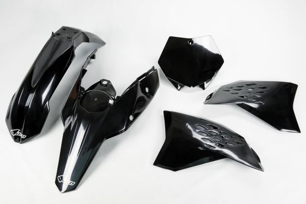 Complete body kit - black - Ktm - REPLICA PLASTICS - KTKIT506-001 - UFO Plast