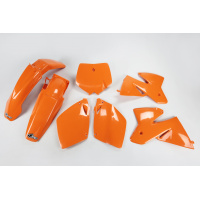 Plastic Kit orange for Ktm SX 250/XC 250 (2000) - SX 125/XC 125 (2000) - SX 400 (2000) - REPLICA PLASTICS - KTKIT500-127 - Uf...