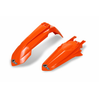 Fenders Kit orange for Ktm SX 250/XC 250 - SX 125/XC 125 - SX 150 - SX-F 350/XCF 350 - SX-F 450/XCF 450 - SX-F 250/XCF 250 - ...