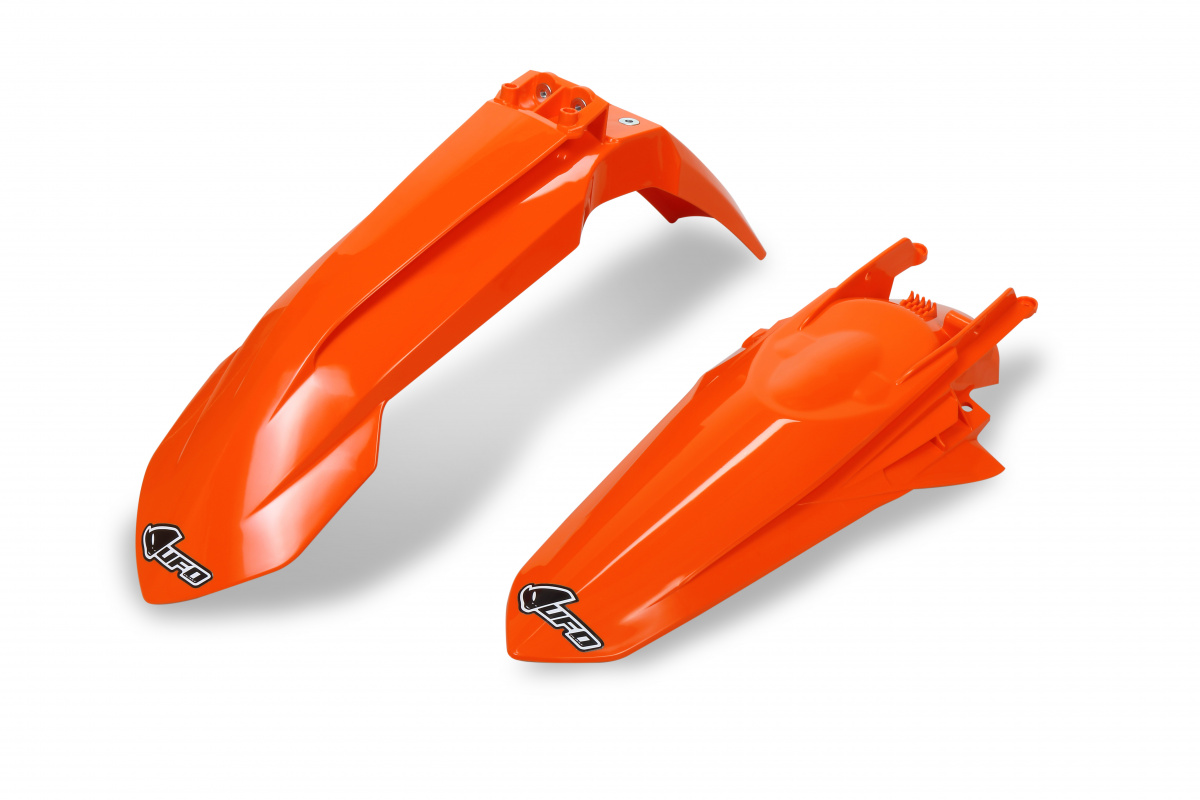 Fenders Kit orange for Ktm SX 250/XC 250 - SX 125/XC 125 - SX 150 - SX-F 350/XCF 350 - SX-F 450/XCF 450 - SX-F 250/XCF 250 - ...