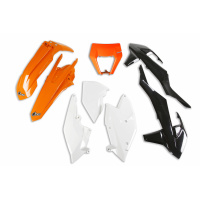 Plastic Kit OEM Color 18 for Ktm EXC 125/XC W125 - EXC 150/XC W150 / XC W150TPI - EXC 250/XC W250 - EXC-F 250/XCF W250 - EXC....
