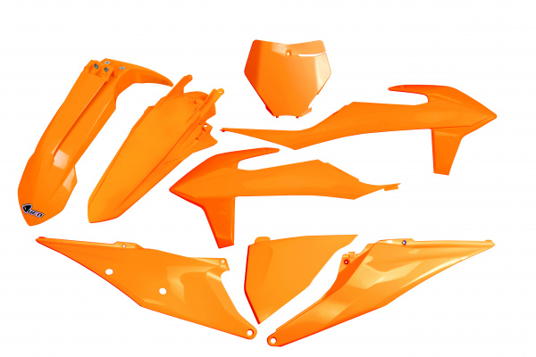 Plastic kit Ktm - neon orange - REPLICA PLASTICS - KTKIT522-FFLU - UFO Plast