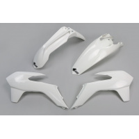 Plastic Kit white for Ktm EXC 125/XC W125 - EXC 200 - EXC 250/XC W250 - EXC-F 250/XCF W250 - EXC 300/XC W300 - EXC-F 350/XCF....