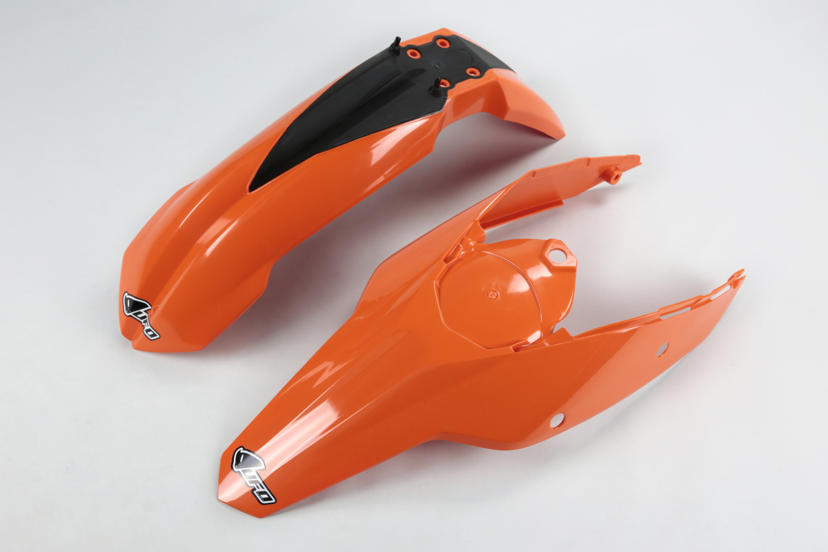 Fenders Kit OEM Color 09-10 for Ktm EXC 125/XC W125 - EXC 200 - EXC 250/XC W250 - EXC-F 250/XCF W250 - EXC 300/XC W300 - EXC....