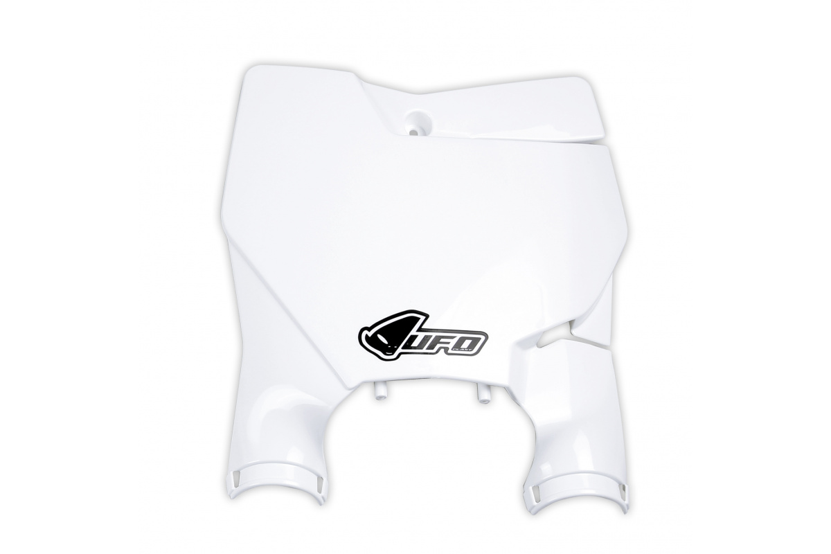 Front Number Plate white 20-25 for Ktm SX 250/XC 250 - SX 125/XC 125 - SX 150 - SX-F 350/XCF 350 - SX-F 450/XCF 450 - SX-F 2....