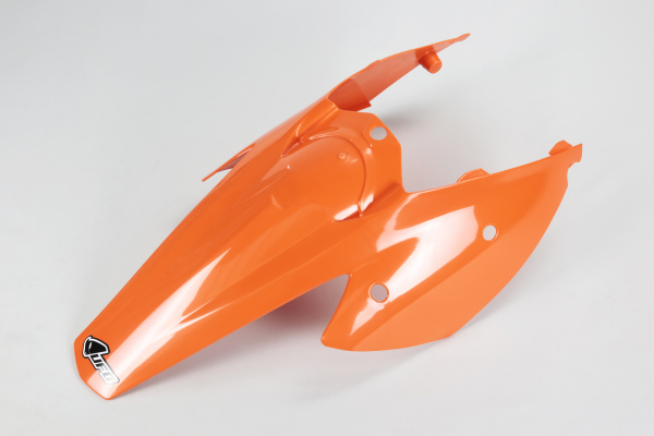 Rear fender - orange 127 - Ktm - REPLICA PLASTICS - KT03076-127 - UFO Plast