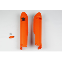 Fork Slider Protector + Quick Starter orange for Ktm SX 250/XC 250 - SX 125/XC 125 - SX 150 - SX-F 350/XCF 350 - SX-F 450/XC....