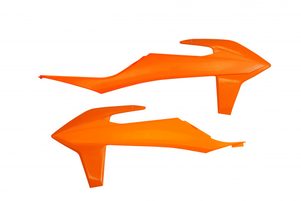 Radiator covers - orange 127 - Ktm - REPLICA PLASTICS - KT04092-127 - UFO Plast