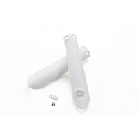 Fork slider protectors - white 047 - Ktm - REPLICA PLASTICS - KT04055-047 - UFO Plast