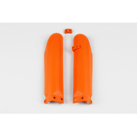 Fork Slider Protectors orange for Ktm SX 85 (2004-17) - REPLICA PLASTICS - KT03091-127 - Ufo Plast Fork Slider Protectors orange for Ktm SX 85 (2004-17) - REPLICA PLASTICS - KT03091-127 - Ufo Plast