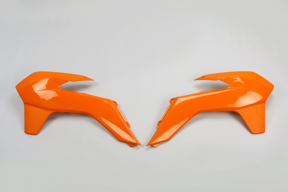 Radiator Covers orange for Ktm SX 250/XC 250 - SX 125/XC 125 - EXC 125/XC W125 - SX 150 - EXC 200 - EXC 250/XC W250 - EXC-F ....