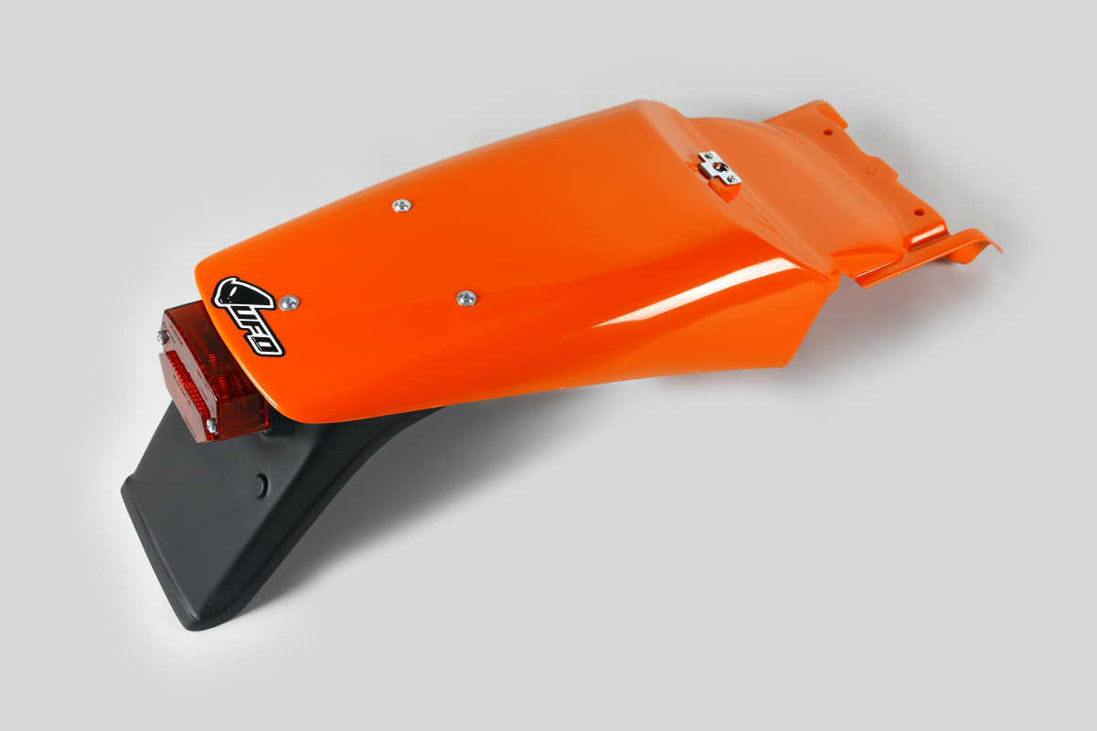 Rear fender - orange 127 - Ktm - REPLICA PLASTICS - KT03049-127 - UFO Plast