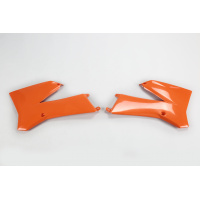 Radiator covers - orange 127 - Ktm - REPLICA PLASTICS - KT03088-127 - UFO Plast