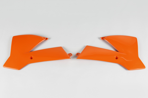 Radiator covers - orange 127 - Ktm - REPLICA PLASTICS - KT03072-127 - UFO Plast