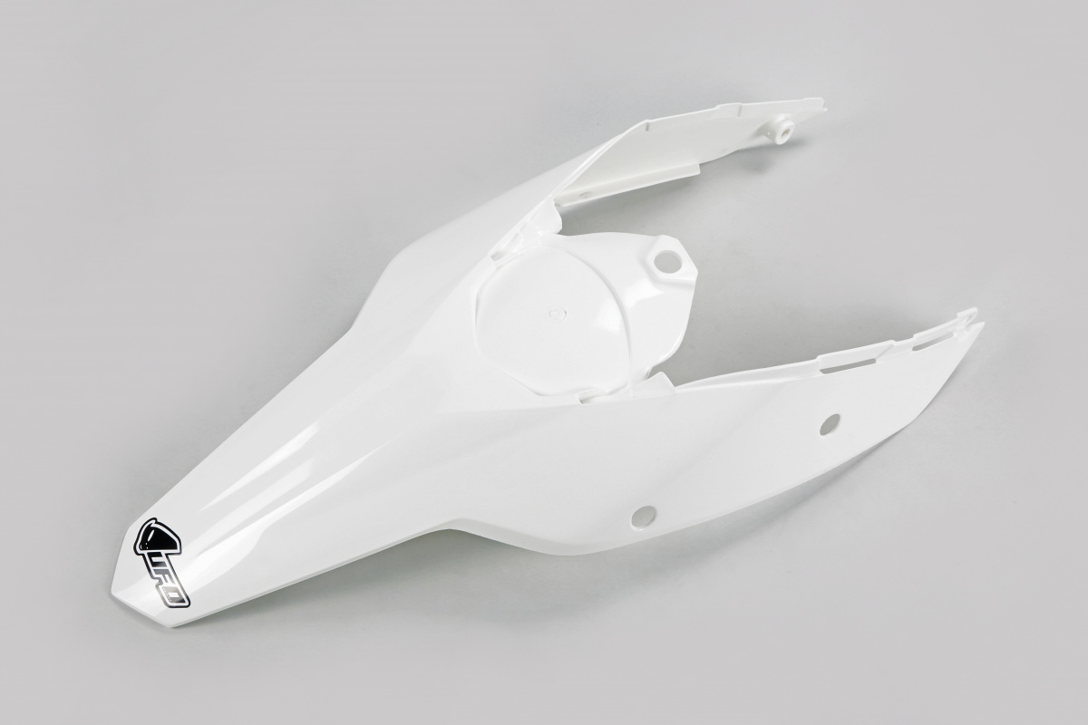 Rear fender - white 047 - Ktm - REPLICA PLASTICS - KT04021-047 - UFO Plast