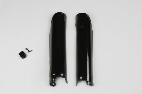 Fork slider protectors - black - Ktm - REPLICA PLASTICS - KT03064-001 - UFO Plast