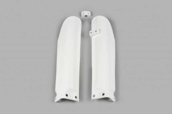 Fork slider protectors - white 047 - Ktm - REPLICA PLASTICS - KT03091-047 - UFO Plast
