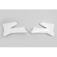 Radiator Covers white for Ktm SX 85 (2006-12) - REPLICA PLASTICS - KT03088-047 - Ufo Plast