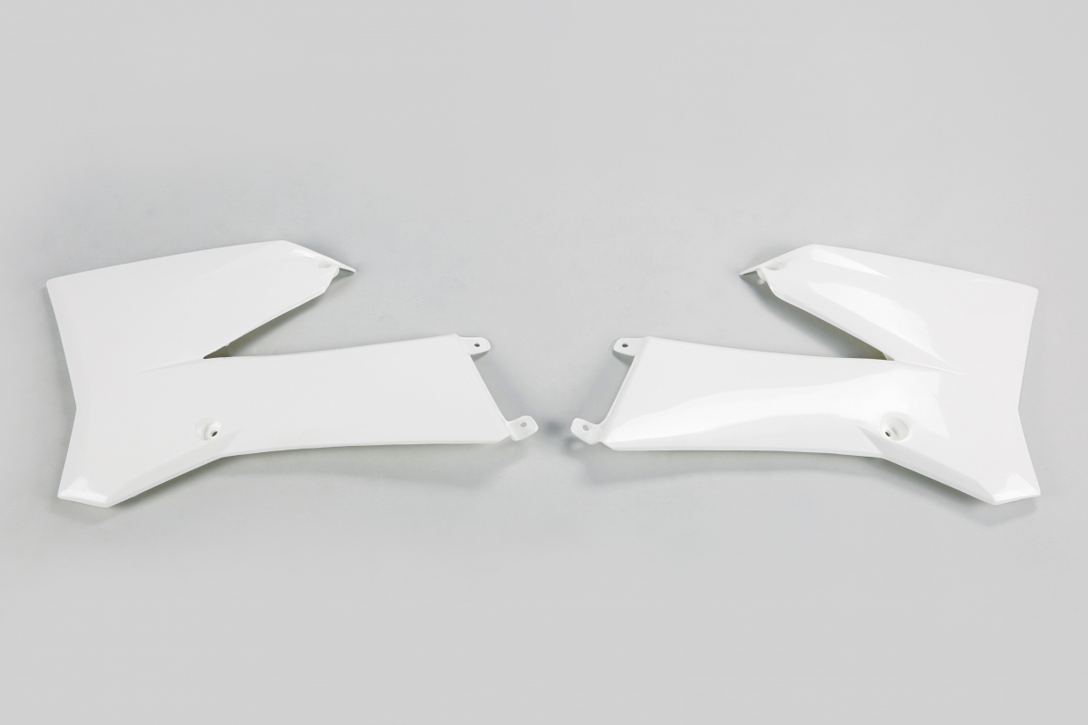 Radiator Covers white for Ktm SX 85 (2006-12) - REPLICA PLASTICS - KT03088-047 - Ufo Plast