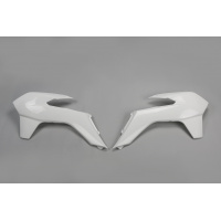 Radiator Covers white for Ktm SX 250/XC 250 - SX 125/XC 125 - EXC 125/XC W125 - SX 150 - EXC 200 - EXC 250/XC W250 - EXC-F 2....