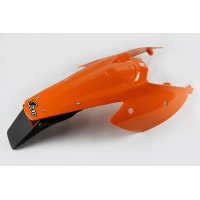 Rear fender - orange 127 - Ktm - REPLICA PLASTICS - KT03081-127 - UFO Plast