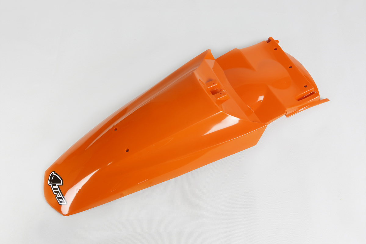 Rear Fender orange for Ktm LC4 640 (2002-04) - SMC 660 (2002-04) - REPLICA PLASTICS - KT03016-127 - Ufo Plast