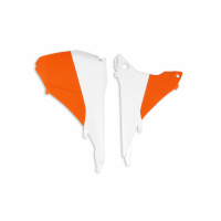 Mixed spare parts - white-orange - Ktm - REPLICA PLASTICS - KT04054-999W - UFO Plast