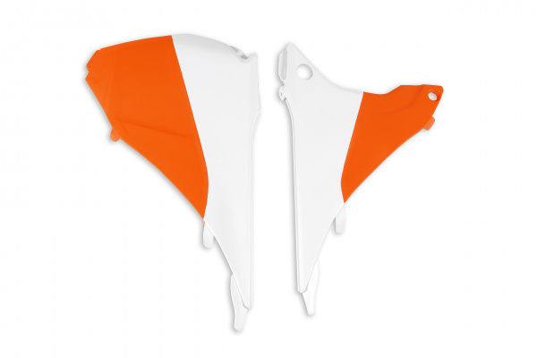 Mixed spare parts - white-orange - Ktm - REPLICA PLASTICS - KT04054-999W - UFO Plast
