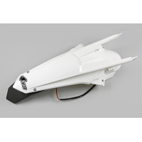 Rear fender / Enduro LED - white 047 - Ktm - REPLICA PLASTICS - KT04070-047 - UFO Plast