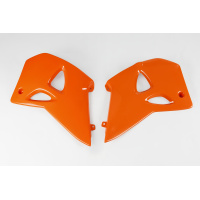 Radiator covers - orange 127 - Ktm - REPLICA PLASTICS - KT03044-127 - UFO Plast