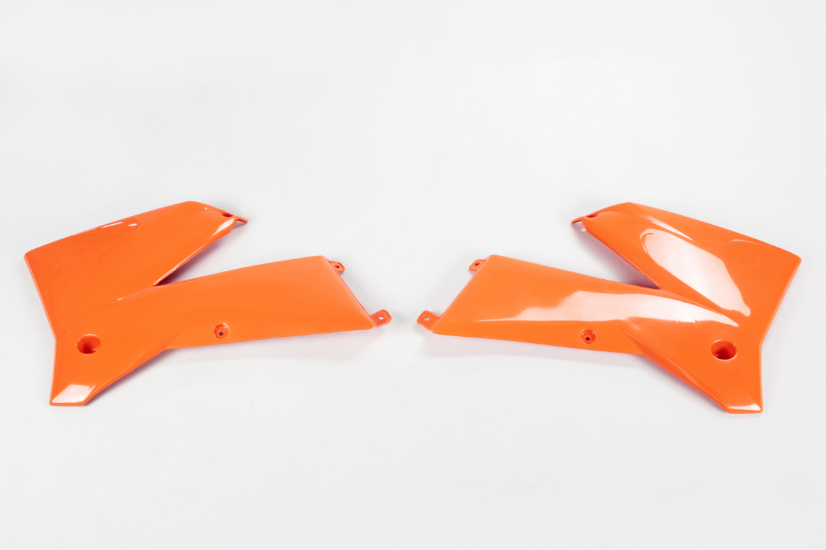 Ktm Radiator Cover Radiator Covers orange - Ufo Plast - Ufo Plast United States / World