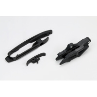 Chain guide+swingarm chain slider - black - Ktm - REPLICA PLASTICS - KT04030-001 - UFO Plast