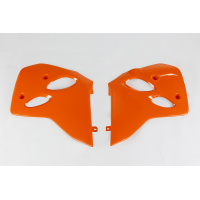 Radiator covers - orange 127 - Ktm - REPLICA PLASTICS - KT03036-127 - UFO Plast