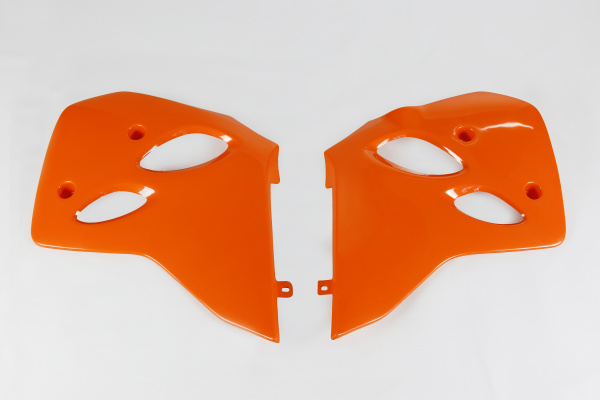 Radiator covers - orange 127 - Ktm - REPLICA PLASTICS - KT03036-127 - UFO Plast