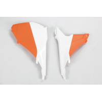 Mixed spare parts - white-orange - Ktm - REPLICA PLASTICS - KT04053-999W - UFO Plast