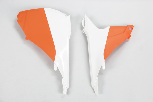 Mixed spare parts - white-orange - Ktm - REPLICA PLASTICS - KT04053-999W - UFO Plast