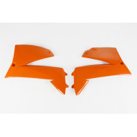 Radiator covers - orange 127 - Ktm - REPLICA PLASTICS - KT03013-127 - UFO Plast